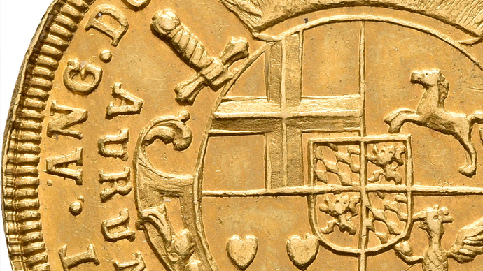 Veranstaltungsankündigung mit einem Foto einer goldenen Münze. (Bild: LWL/Kötz)