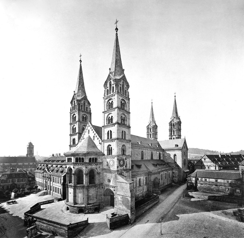 Der Bamberger Dom 1880. Foto: Pixabay/ WikiImages.