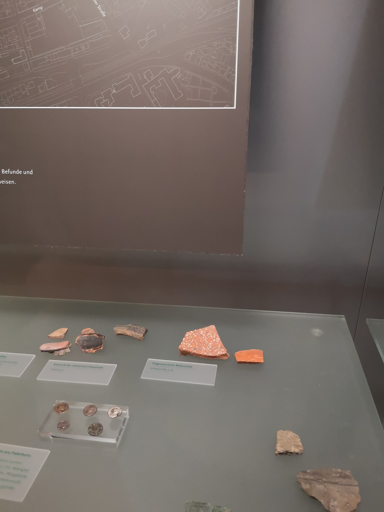 Fragmente einer Reibschale aus dem 4. Jahrhundert. Foto: LWL/N.Merschmann