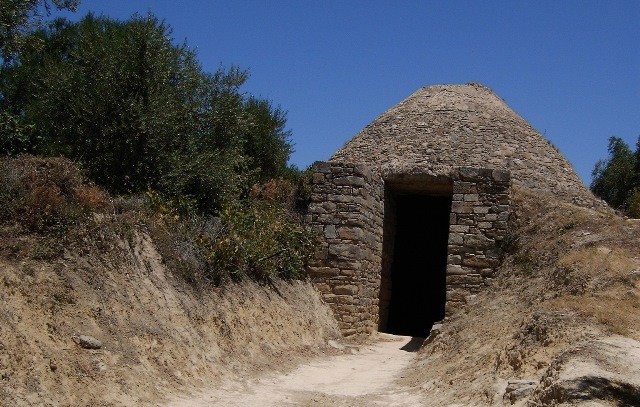 Monumentales Tholosgrab beim Palast von Pylos,  Foto: Badisches Landesmuseum