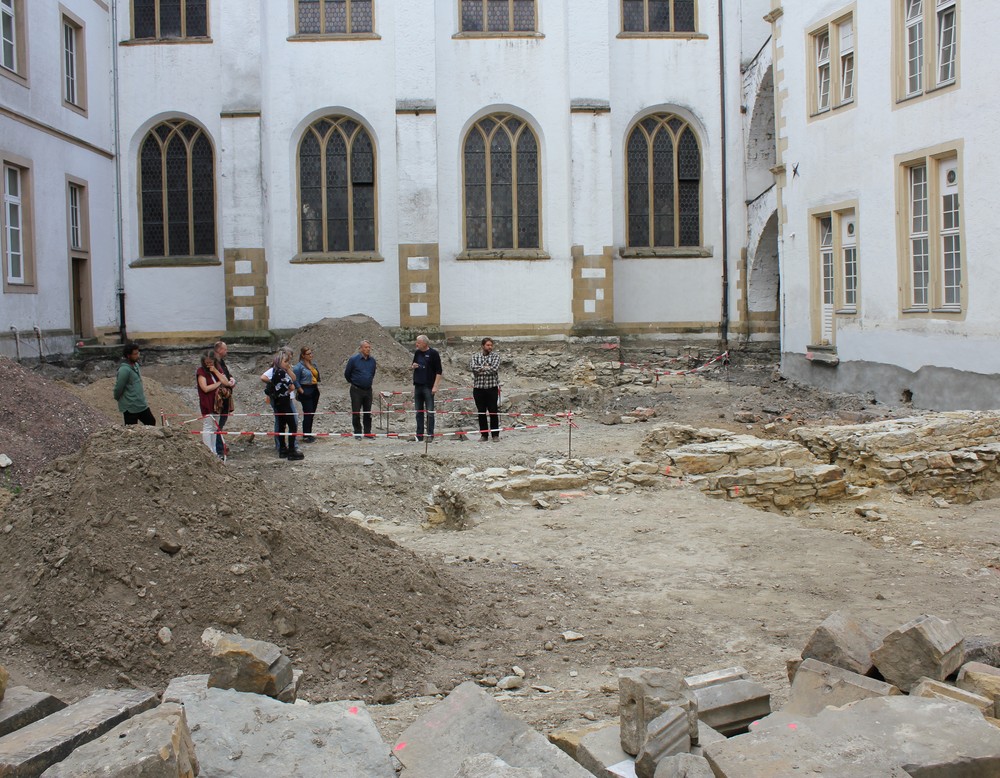 Ein Archäologischer Stadtrundgang (Foto: Weirauch/ LWL)