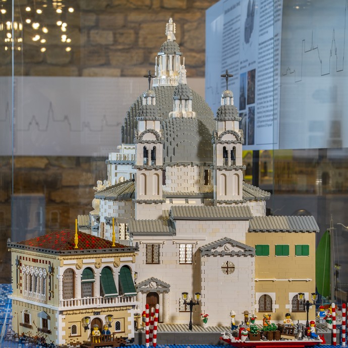 Modell der Santa Maria della Salute (vergrößerte Bildansicht wird geöffnet)