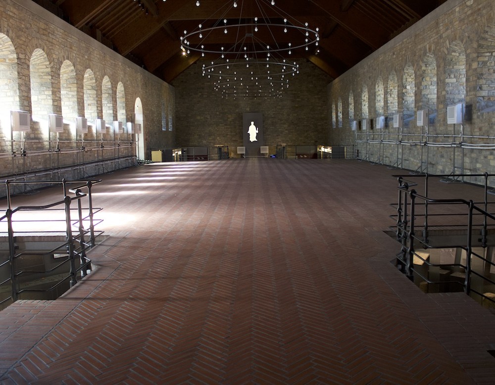 Blick in die leere Aula. (Foto: Kroker/ LWL)