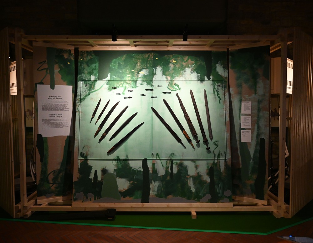 Verschiedene Saxe und Spathae