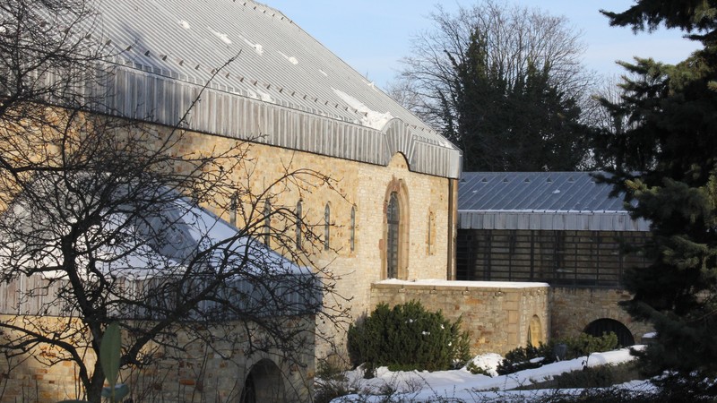 Kaiserpfalz im Schnee